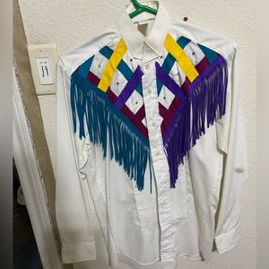 “Aw Shucks” Women’s rodeo button up